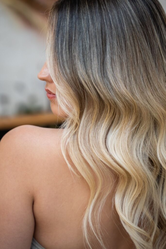 Pelo de una mujer
